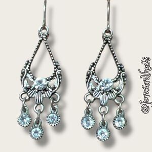 Bundle Sale 3 for $15 | Dangle Rhinestone Earrings